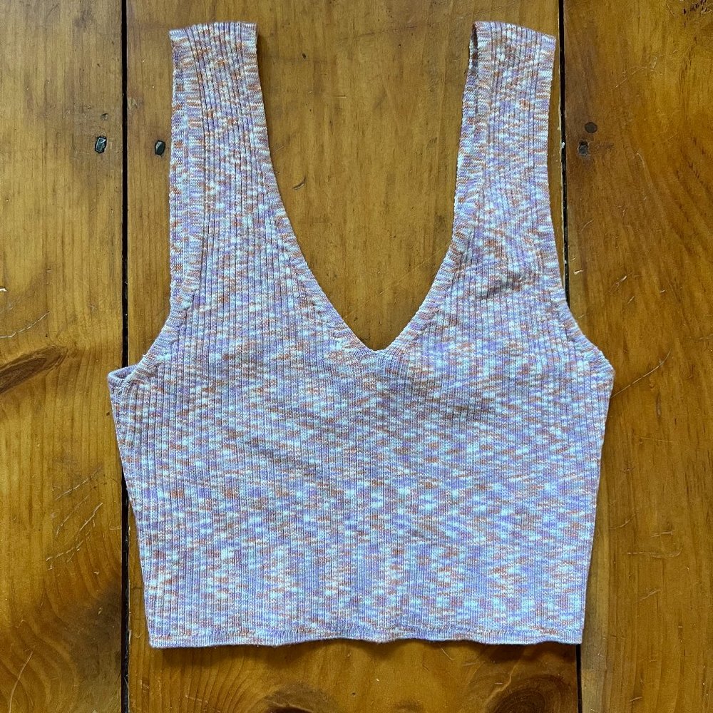 Kendall & Kylie (Pacsun) Knit Cropped Tank Top Size Medium